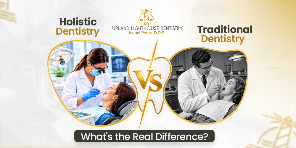 traditional dentistry vs holistic dentistry